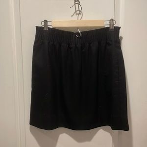Jcrew black city skirt